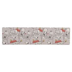 PEANUTS スヌーピー キュートコミック ロングマット 180cm グレー 720626