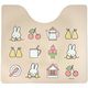 Dick Bruna ミッフィー アイコン トイレマット ベージュ 731936