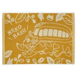 となりのトトロ どんどんネコバス バスマット 40×60 イエロー 590144