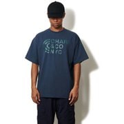 コアメジャー フィジカルロゴティー CORE MAJOR PHYSICAL LOGO TEE cac-cc-01-2306-01 NAVY Mサイズ [アウトドア カットソー メンズ]