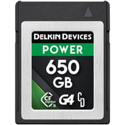 POWERシリーズ CFexpressカード Type B G4 650GB 最大書込1700MB/s 最低持続書込1490MB/s DCFXBP650G4