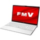 FMVA45H2W [ノートパソコン FMV/AHシリーズ/15.6型FullHD/Core i5-1155G7/メモリ 8GB/SSD 256GB/Windows 11 Home/Office Home ＆ Business 2021/プレミアムホワイト]