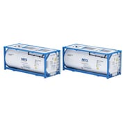 HO-3143 HOゲージ ISO20ftタンクコンテナ （フレームタイプ・NRS・2個入） [鉄道模型用パーツ]