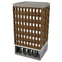 32591 Nゲージ 建コレ181 耐震補強ビル [鉄道模型用品]