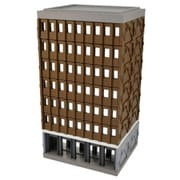 32591 Nゲージ 建コレ181 耐震補強ビル [鉄道模型用品]