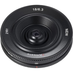 1863EB2 [ボディキャップレンズ 7Artisans 18mm F6.3 II ソニーEマウント （APS-C） ブラック]