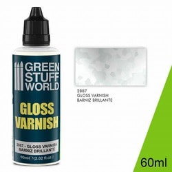 GSWC-2887 水溶性アクリル塗装 仕上げ剤 グロスバニッシュ 徳用サイズ 60ml [プラモデル用塗料]