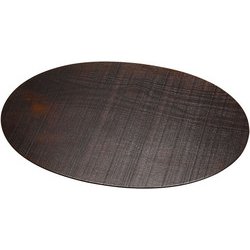 本漆荒肌多目的トレイ 楕円 15526 PTLD901