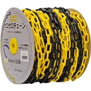 SF-82-YB [ゼロゼロチェーン 6mm 50M巻 イエロー/ブラック]