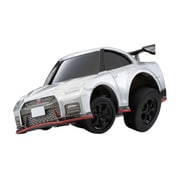 QS-05b チョロQ Q's（キューズ）シリーズ NISSAN GT-R NISMO NISMO N Attack Package 銀 [ミニカー]