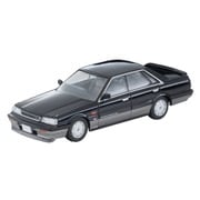 LV-N301b 1/64 日産 スカイライン 4ドアHT GTS ツインカム24V 黒/銀 87年式 [ダイキャストミニカー]