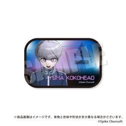超探偵事件簿 レインコード スクエア缶バッジ 01. ユーマ ココヘッド [キャラクターグッズ]