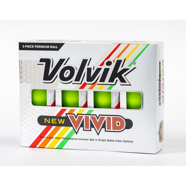 ボルビック VolvikVV5PNA04 30 DZ VIVID P GRN (DZ） [ゴルフボール 1ダース12球入り]Ω