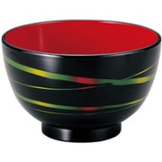 食洗機対応 3.5無地汁椀 黒華連 内黒 31000770