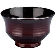 食洗機対応 羽反筋天竜寺汁椀 溜 内黒 33023450