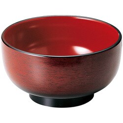 5.0寸富貴鉢 後藤塗 内吟朱 45150780