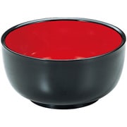 5寸 平安小鉢 黒内朱 45150810