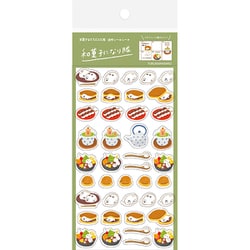 お菓子などうぶつ工房 透明シールシート 和菓子 QS159
