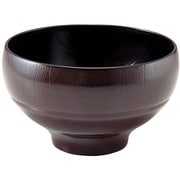【食洗機対応】耐熱ひょっとこ汁椀 新溜内黒 30120480