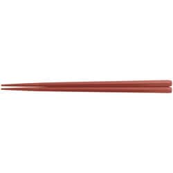 SPS 22.5cm五角箸 茶OM（面取） 90023181