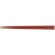SPS 22.5cm六角箸 茶OM(面取) 90023182