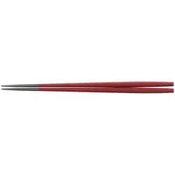 PBT22.5cm八角谷口箸朱輝き 30011650