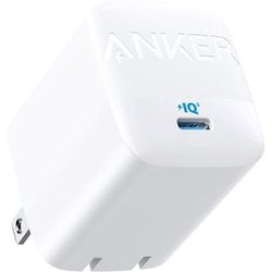 USB急速充電器 Anker 316 Charger 67W USB PD（パワーデリバリー）対応 USB-C×1 折りたたみ式プラグ搭載 ホワイト A2671N21