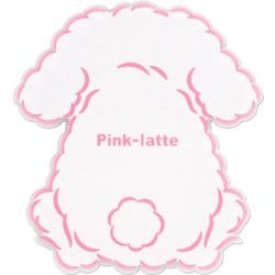 MD75389-1 [PINK-latte アクリルスマホグリップ ウサギダイカット ピンク]