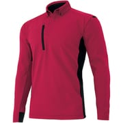 AZ10612-009-6L [アイトス ウルトラストレッチ長袖ポロシャツ（男女兼用） レッド 6L]