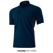 AZ10613-008-5L [アイトス ウルトラストレッチ半袖ポロシャツ（男女兼用） ネイビー 5L]