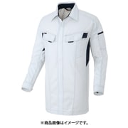AZ5135-003-M [アイトス 綿100％ムービンカット長袖シャツ シルバーグレー M]
