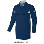 AZ5135-008-S [アイトス 綿100％ムービンカット長袖シャツ ネイビー S]
