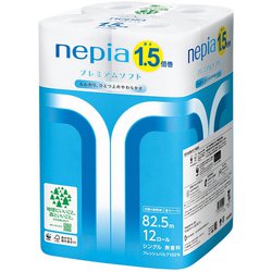 ネピア プレミアムソフト トイレットロール 1.5倍巻 12ロール シングル