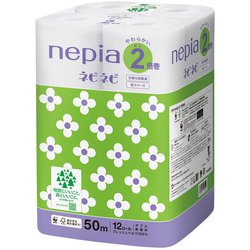 ネピア ネピネピ トイレットロール 2倍巻 12ロール ダブル
