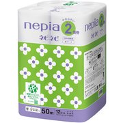 ネピア ネピネピ トイレットロール 2倍巻 12ロール 50m ダブル [トイレットペーパー]