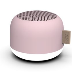 ライト付き Bluetoothスピーカー 防水対応 aLIGHT ピンク