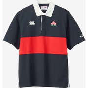 ジャパンショートスリーブラグビージャージ JAPAN S/S RUGBY JERSEY RA33771 29 ネイビー XLサイズ [ラグビー カットソー 半袖 ユニセックス]