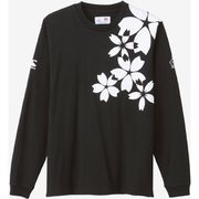 ジャパンロングスリーブスペクテーターティー JAPAN L/S SPECTATOR TEE RA43780 ブラック(19) XLサイズ [ラグビー カットソー 長袖 メンズ]