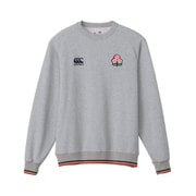 ジャパンスウェットクルー JAPAN SWEAT CREW RA43776 ミディアムグレー(15) XLサイズ [ラグビー シャツ メンズ]