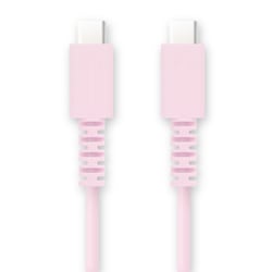 PD60W対応 USB Type-Cケーブル 0.2m ピンク FS-PPDCC60-020PK