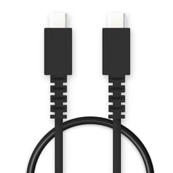 PD60W対応 USB Type-Cケーブル 0.5m ブラック FS-PPDCC60-050BK