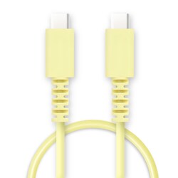 PD60W対応 USB Type-Cケーブル 0.5m イエロー FS-PPDCC60-050YG