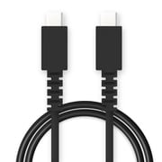 PD60W対応 USB Type-Cケーブル 1.0m ブラック FS-PPDCC60-100BK