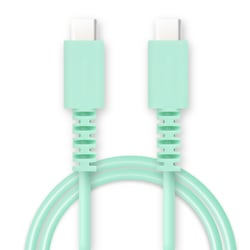 PD60W対応 USB Type-Cケーブル 1.0m ブルー FS-PPDCC60-100BL