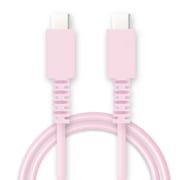 PD60W対応 USB Type-Cケーブル 1.0m ピンク FS-PPDCC60-100PK
