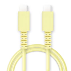 PD60W対応 USB Type-Cケーブル 1.0m イエロー FS-PPDCC60-100YG