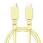 PD60W対応 USB Type-Cケーブル 1.0m イエロー FS-PPDCC60-100YG