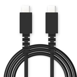 PD60W対応 USB Type-Cケーブル 2.0m ブラック FS-PPDCC60-200BK