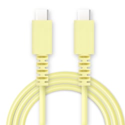 PD60W対応 USB Type-Cケーブル 2.0m イエロー FS-PPDCC60-200YG