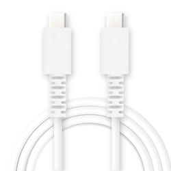 PD60W対応 USB Type-Cケーブル 2.0m ホワイト FS-PPDCC60-200WH